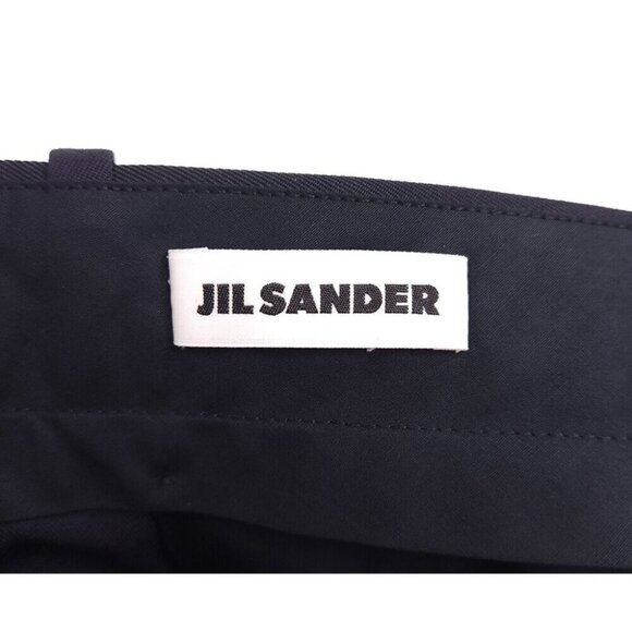 Jil Sander Wool Suit Pants Size 52 US L Mens Navy Trousers - Picture 5 of 7